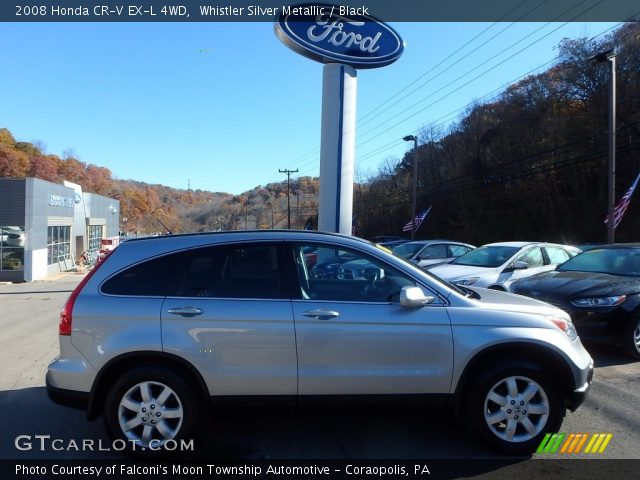 2008 Honda CR-V EX-L 4WD in Whistler Silver Metallic
