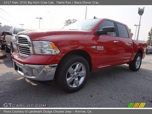 2017 Ram 1500 Big Horn Crew Cab in Flame Red