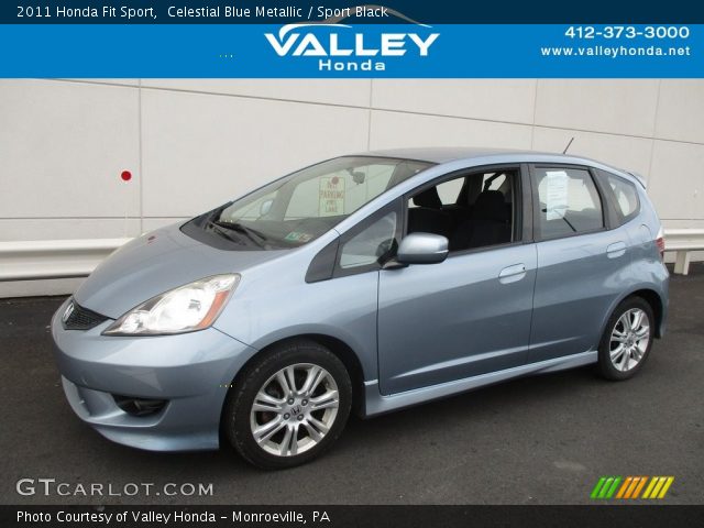 2011 Honda Fit Sport in Celestial Blue Metallic