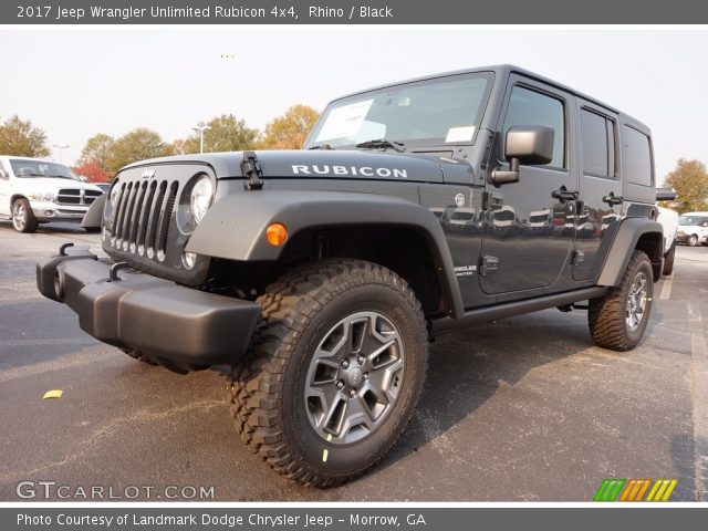 2017 Jeep Wrangler Unlimited Rubicon 4x4 in Rhino