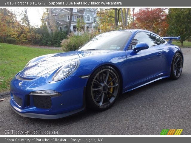 2015 Porsche 911 GT3 in Sapphire Blue Metallic