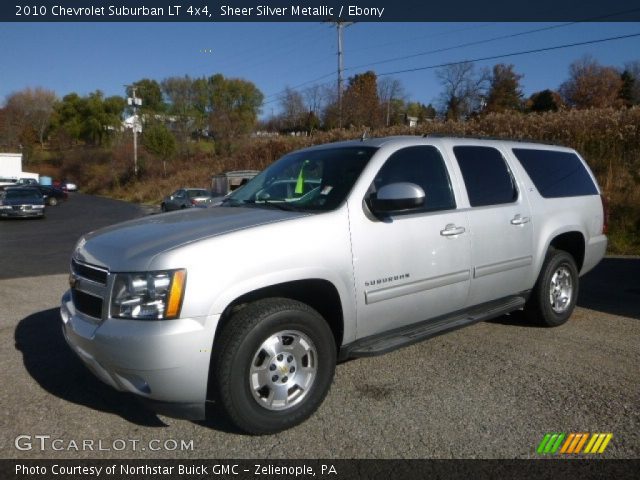 2010 Chevrolet Suburban LT 4x4 in Sheer Silver Metallic