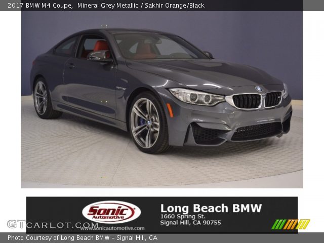 2017 BMW M4 Coupe in Mineral Grey Metallic