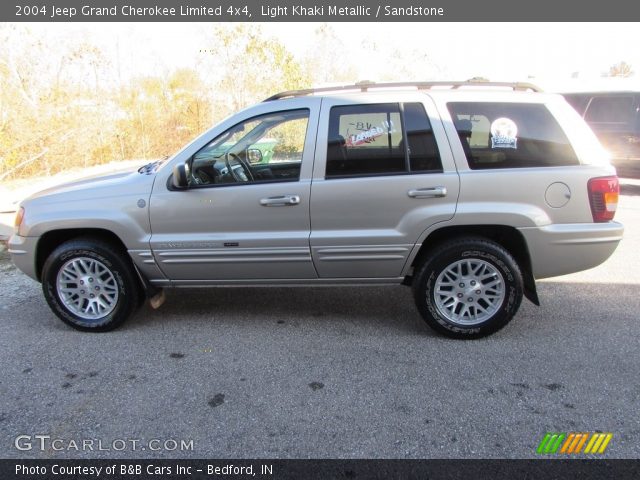 2004 Jeep Grand Cherokee Limited 4x4 in Light Khaki Metallic