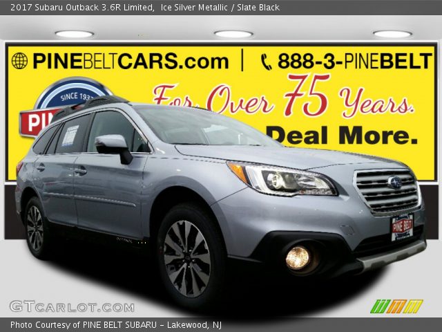 2017 Subaru Outback 3.6R Limited in Ice Silver Metallic