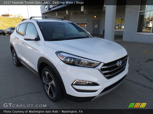 2017 Hyundai Tucson Sport AWD in Dazzling White