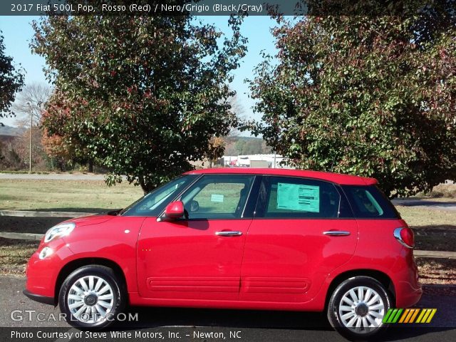 2017 Fiat 500L Pop in Rosso (Red)