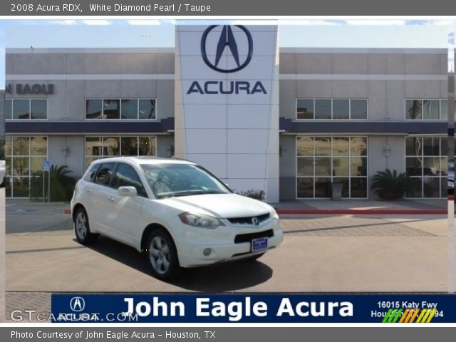 2008 Acura RDX  in White Diamond Pearl