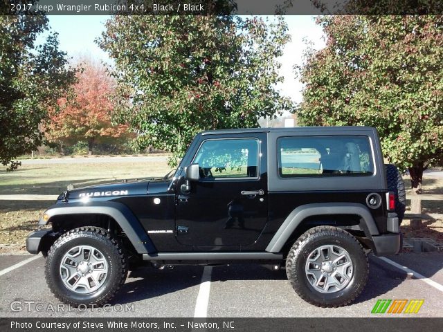 2017 Jeep Wrangler Rubicon 4x4 in Black