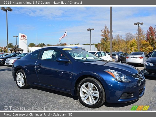 2013 Nissan Altima 2.5 S Coupe in Navy Blue