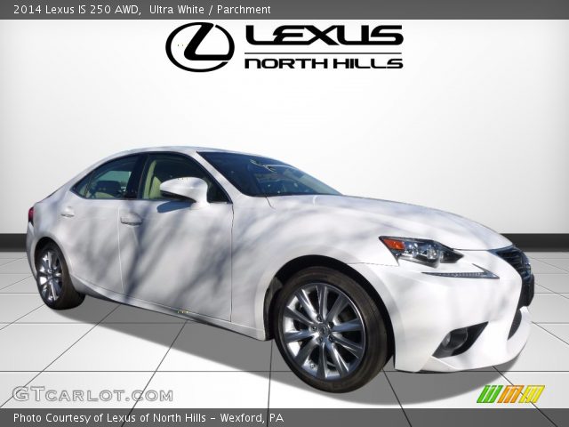 2014 Lexus IS 250 AWD in Ultra White