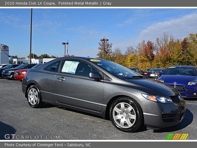 2010 Honda Civic LX Coupe in Polished Metal Metallic