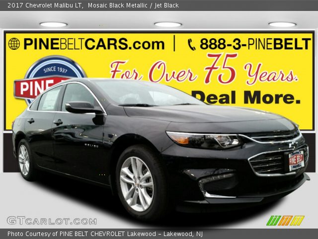 2017 Chevrolet Malibu LT in Mosaic Black Metallic