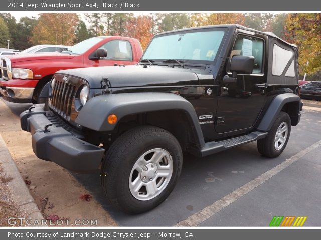 2014 Jeep Wrangler Sport 4x4 in Black