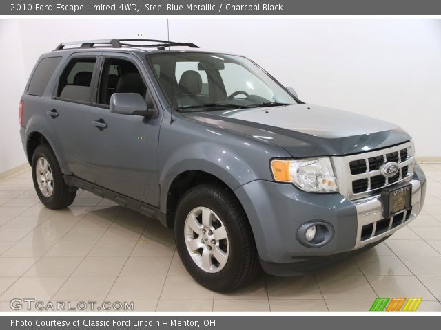 2010 Ford Escape Limited 4WD in Steel Blue Metallic