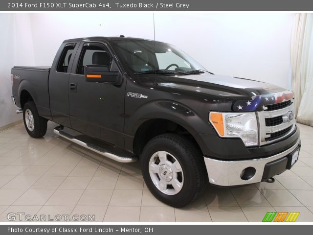 2014 Ford F150 XLT SuperCab 4x4 in Tuxedo Black