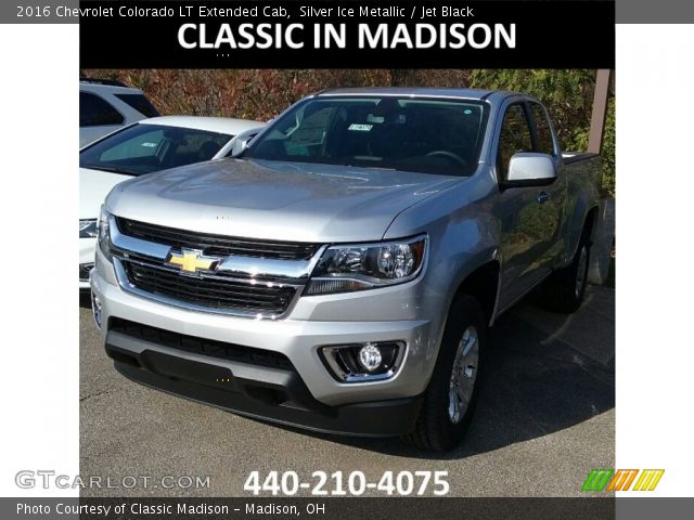 2016 Chevrolet Colorado LT Extended Cab in Silver Ice Metallic