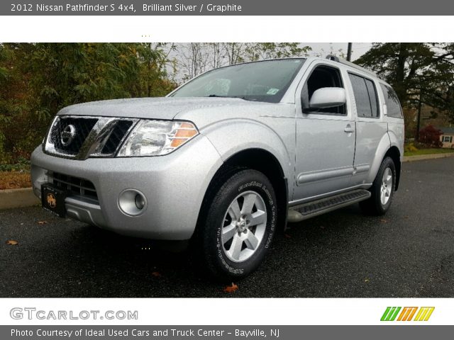 2012 Nissan Pathfinder S 4x4 in Brilliant Silver