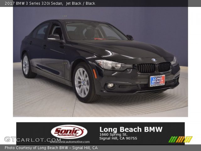 2017 BMW 3 Series 320i Sedan in Jet Black
