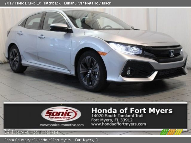 2017 Honda Civic EX Hatchback in Lunar Silver Metallic