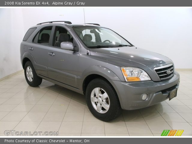 2008 Kia Sorento EX 4x4 in Alpine Gray