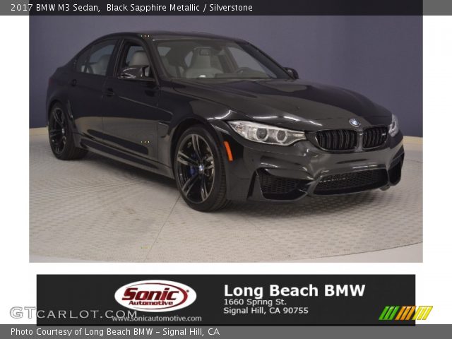 2017 BMW M3 Sedan in Black Sapphire Metallic