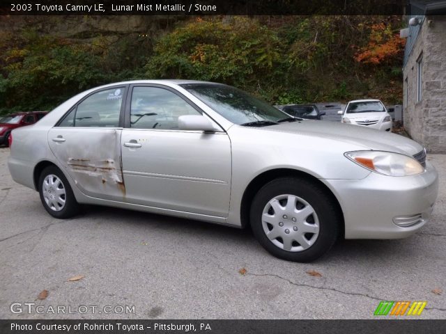 2003 Toyota Camry LE in Lunar Mist Metallic