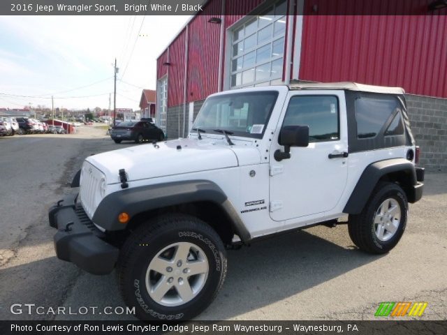 2016 Jeep Wrangler Sport in Bright White