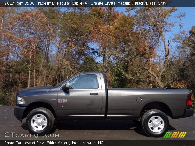 2017 Ram 3500 Tradesman Regular Cab 4x4 in Granite Crystal Metallic