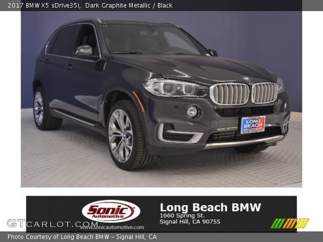 2017 BMW X5 sDrive35i in Dark Graphite Metallic