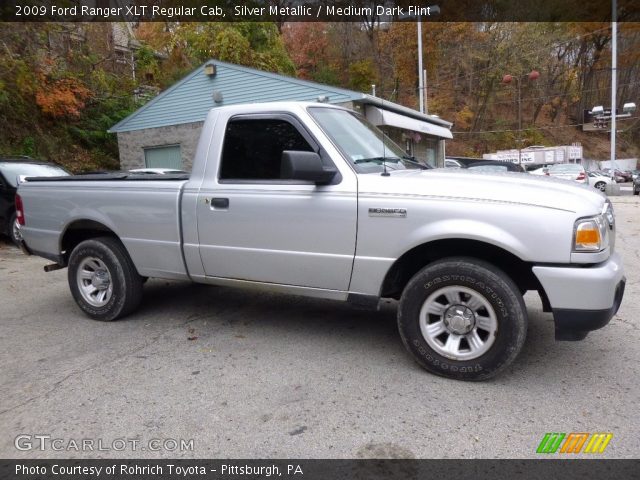 2009 Ford Ranger XLT Regular Cab in Silver Metallic