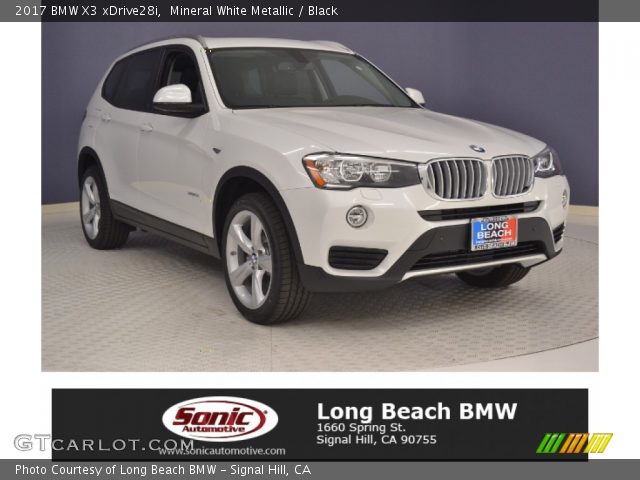 2017 BMW X3 xDrive28i in Mineral White Metallic