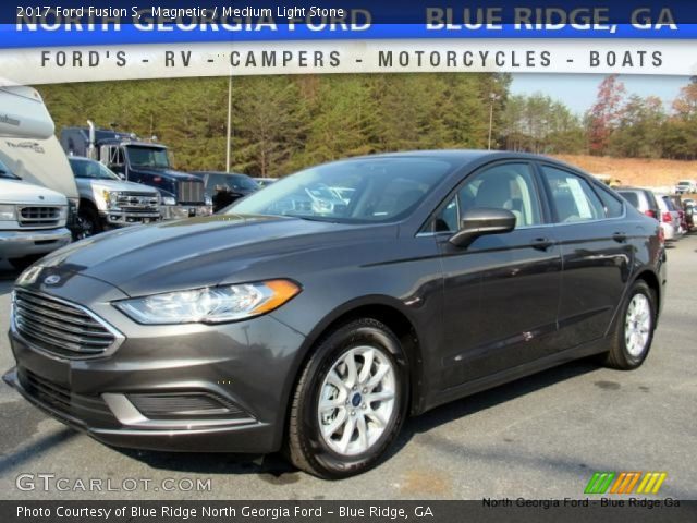 2017 Ford Fusion S in Magnetic