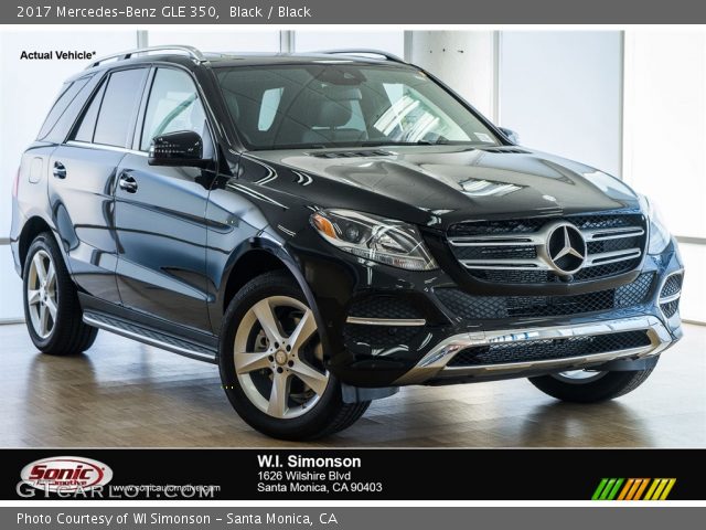 2017 Mercedes-Benz GLE 350 in Black