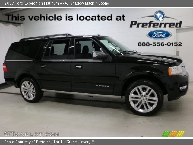 2017 Ford Expedition Platinum 4x4 in Shadow Black