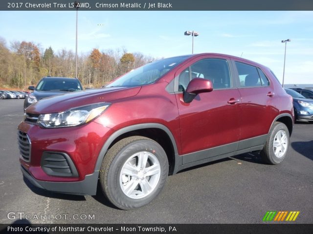 2017 Chevrolet Trax LS AWD in Crimson Metallic