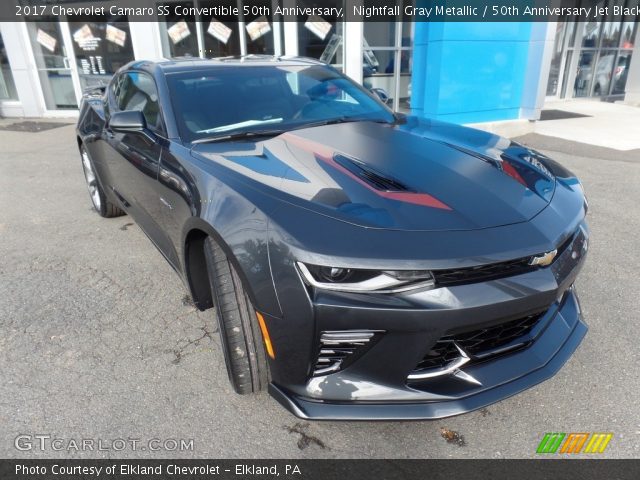 2017 Chevrolet Camaro SS Convertible 50th Anniversary in Nightfall Gray Metallic