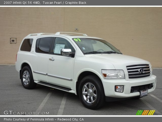 2007 Infiniti QX 56 4WD in Tuscan Pearl