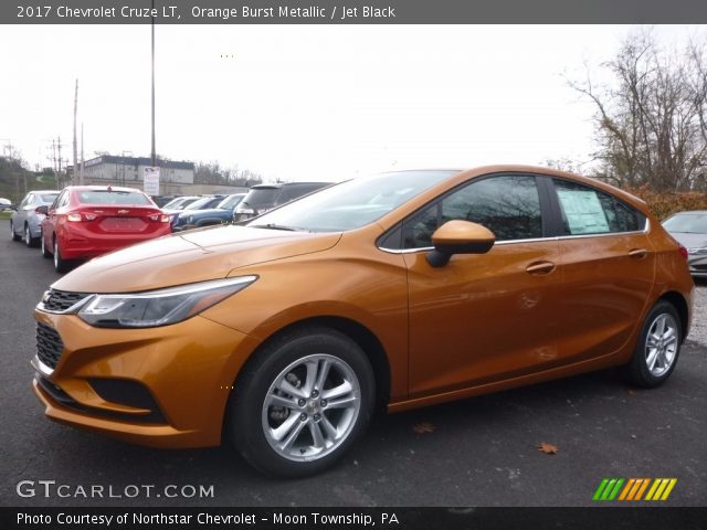 2017 Chevrolet Cruze LT in Orange Burst Metallic