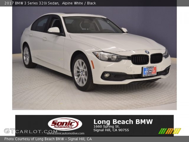 2017 BMW 3 Series 320i Sedan in Alpine White