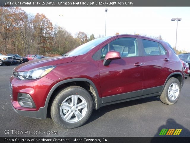 2017 Chevrolet Trax LS AWD in Crimson Metallic