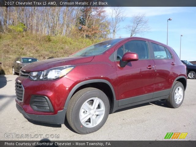 2017 Chevrolet Trax LS AWD in Crimson Metallic