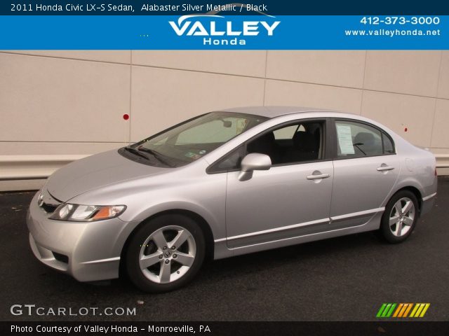 2011 Honda Civic LX-S Sedan in Alabaster Silver Metallic