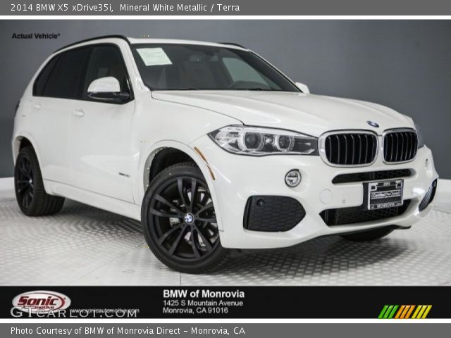 2014 BMW X5 xDrive35i in Mineral White Metallic