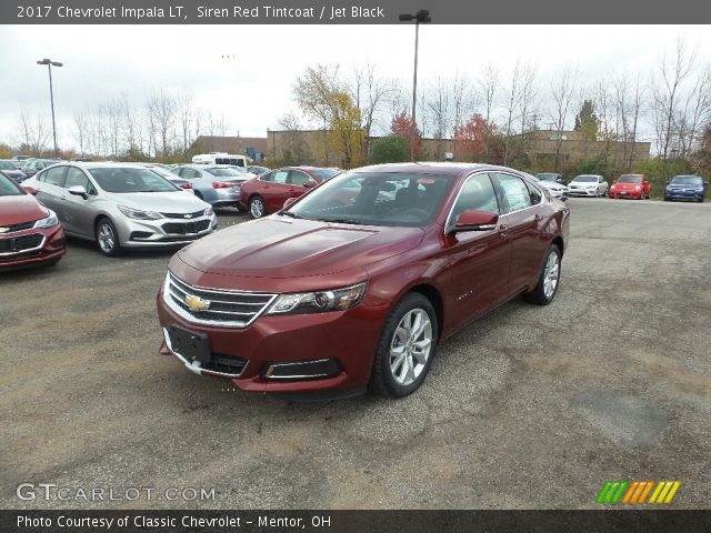 2017 Chevrolet Impala LT in Siren Red Tintcoat