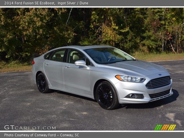 2014 Ford Fusion SE EcoBoost in Ingot Silver