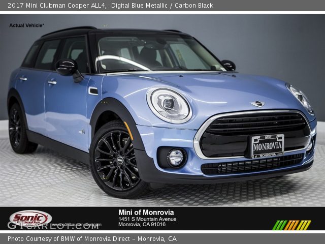 2017 Mini Clubman Cooper ALL4 in Digital Blue Metallic