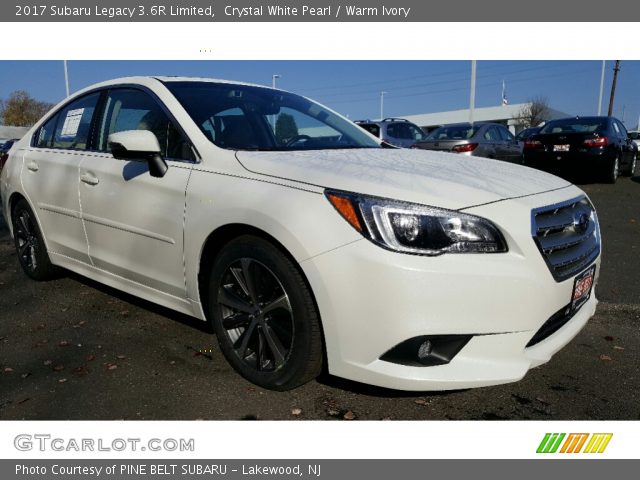 2017 Subaru Legacy 3.6R Limited in Crystal White Pearl