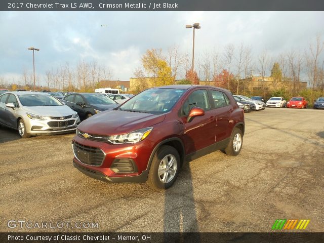 2017 Chevrolet Trax LS AWD in Crimson Metallic
