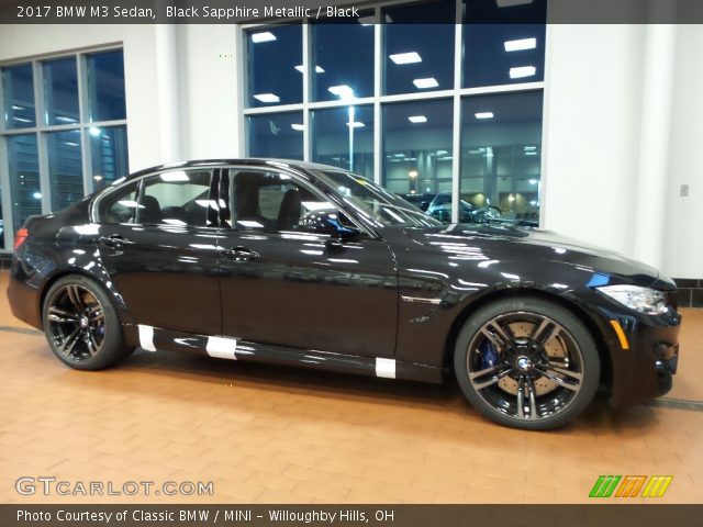2017 BMW M3 Sedan in Black Sapphire Metallic